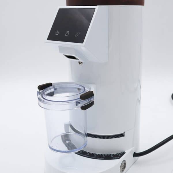 idose DF64E Single Dose ve Electronic Dosing Kahve Öğütücü Beyaz - Görsel 3